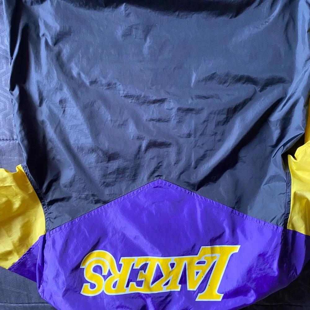 Los Angeles Lakers Colorblock Windbreaker Jacket